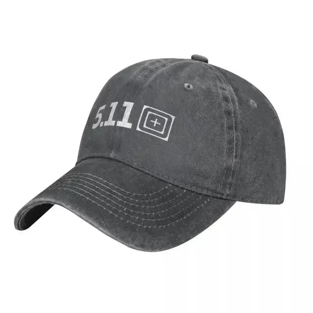 5 11 Tactical Fashion Baseball Cap Peaked Men's Hat Women's Hats DARK GRAY / One Size
