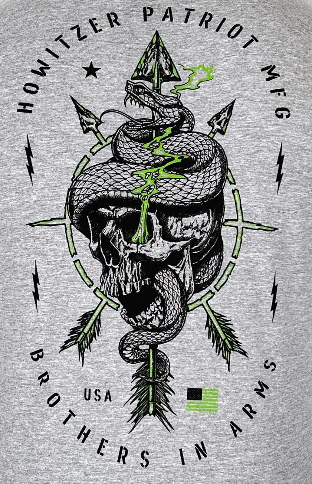 Brothers In Arms Spirit of Valor Snake Skull Tattoo Tactical T-Shirt New 100% Cotton O-Neck Short Sleeve Casual Mens T-shirt