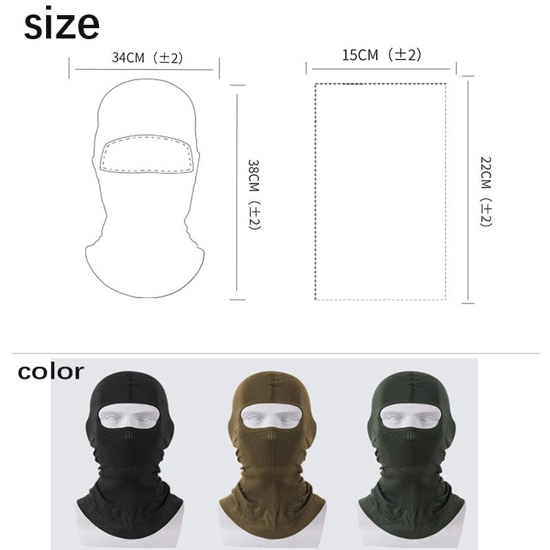 Cagoule hiver complète RX Tactical