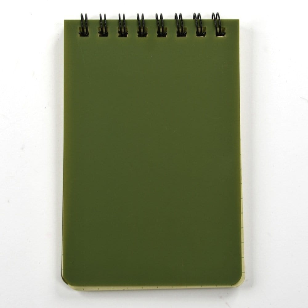 Carnet de notes tactique étanche 2 pcs