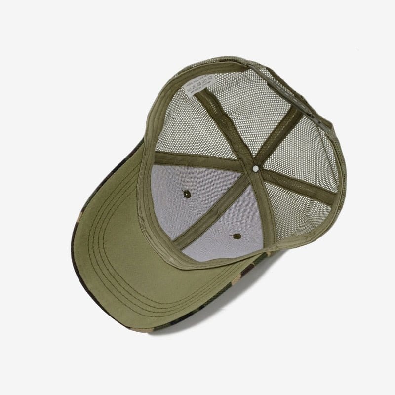 Casquette demi-maille Jungle Cokk Woodland