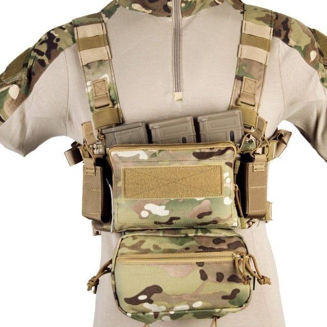 Chest Rig Molle D3 M4 5.56 500D Multicam