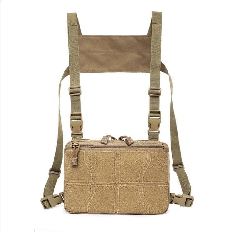 Chest Rig réglable multifonction WOS Tan / Coyote
