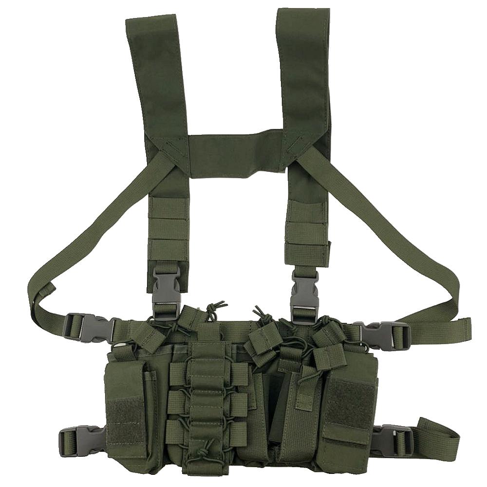 Chest Rig réglable pochette RH Gun