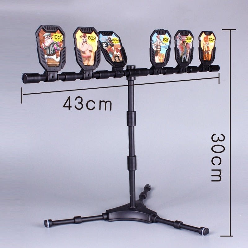 Cible de tir support plein air