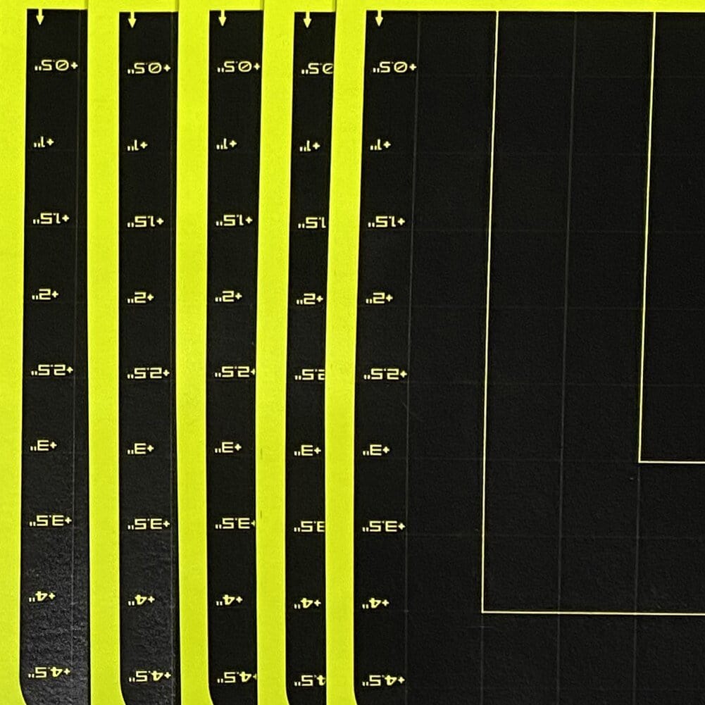 Cible réactive précision 10 pcs