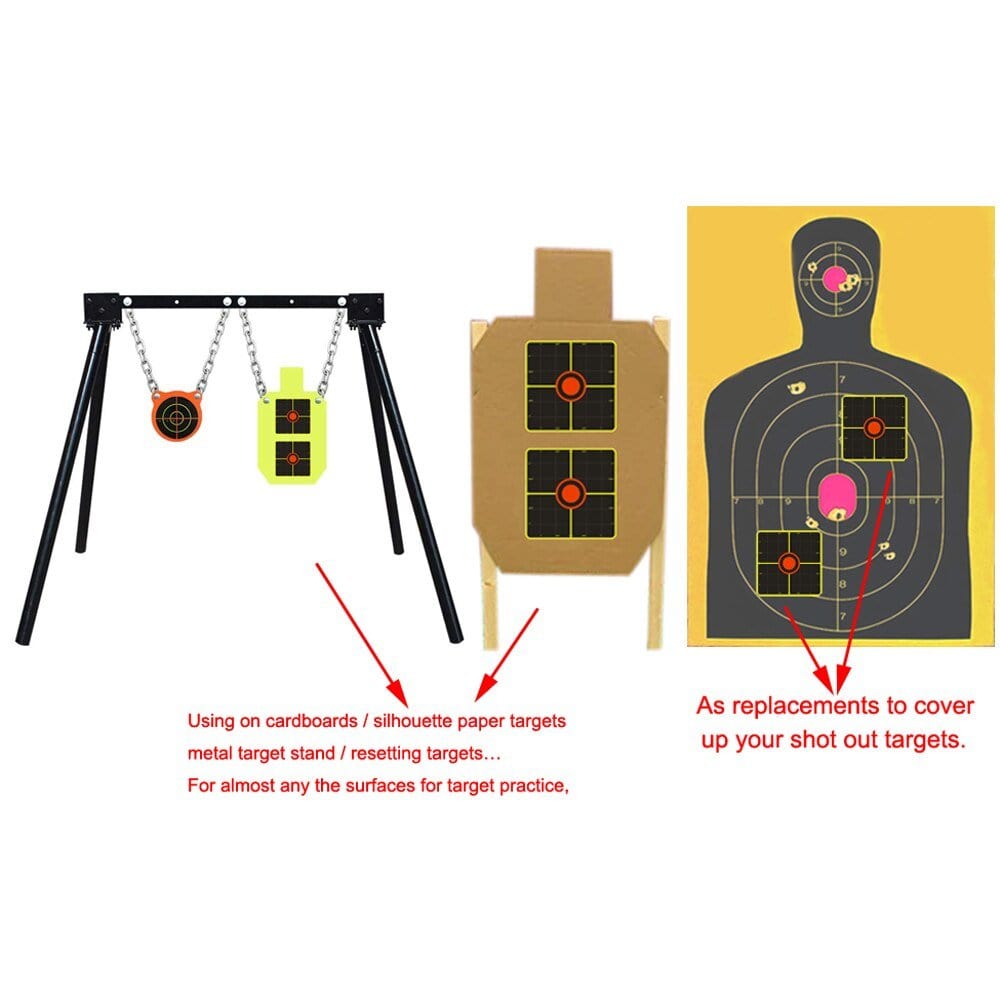 Cibles auto-marquantes 3 "x 3" x 250 pcs