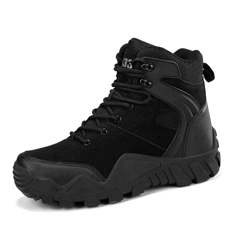 Climbing Tactical Shoes Men Boots Casual Outdoor Waterproof Brand Plus Size Boot Free Shipping Ankle Man Hiking Shoes 301-Black / 47 / CHINA
