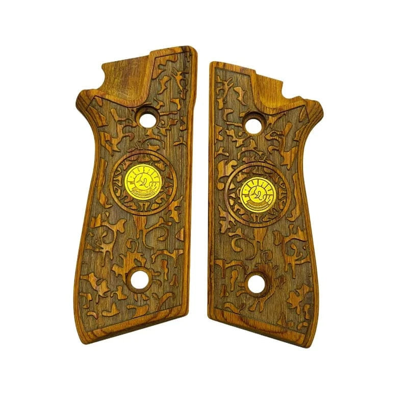 CTG High Quality TAURUS PT 92 Grips Handmade From Wood Grips