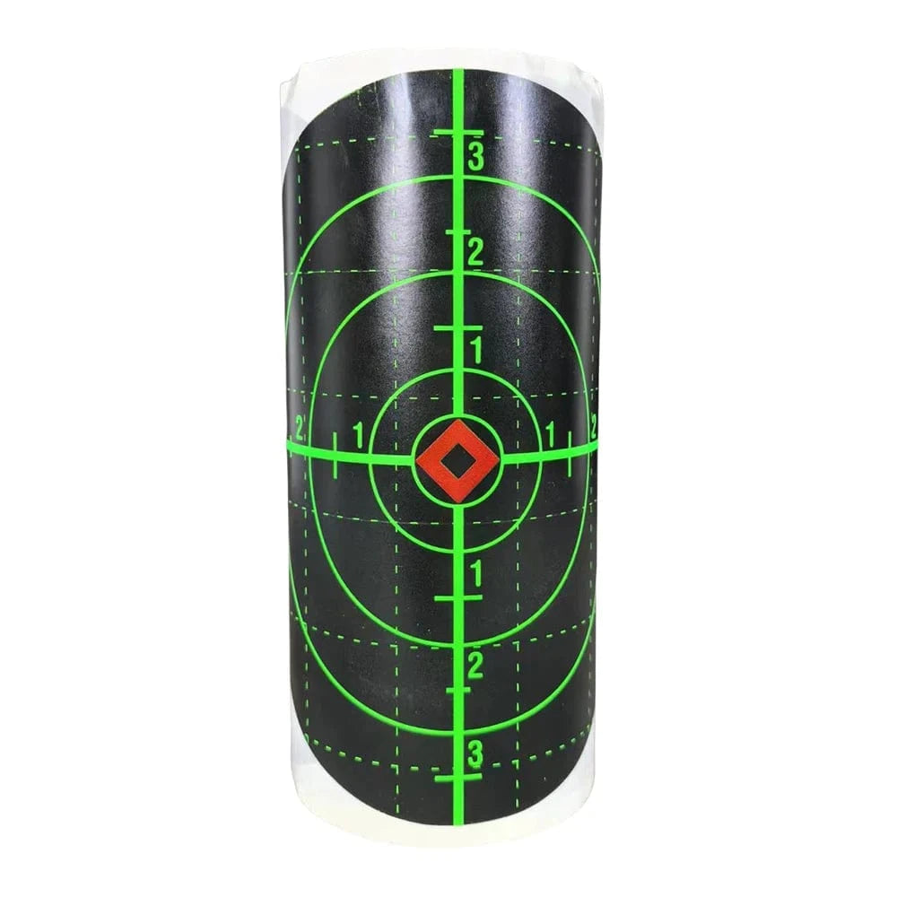 Diameter 15cm*100pcs/ roll Reactive & splatter Shooting targets for Gun-Pistol-Rifle-Airsoft-Pellet Gun- Air rifle 100 Pcs Per Roll