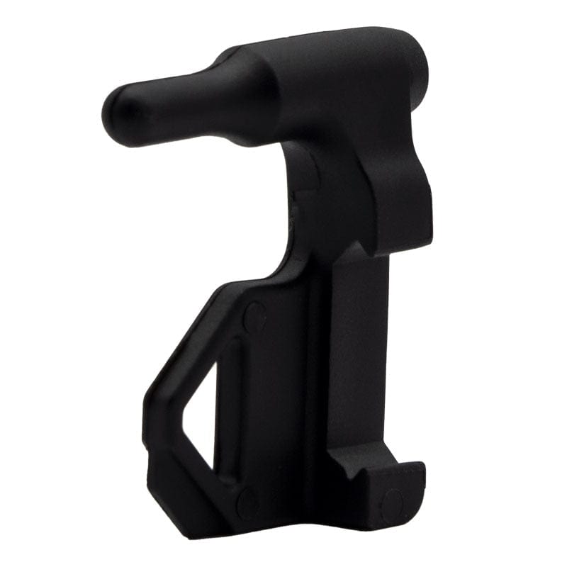 Drapeau sécurité coulissant 6 pcs Noir