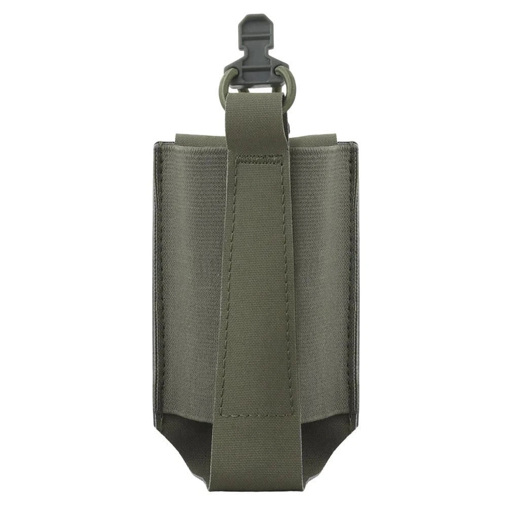 Elastic 5.56/7.62 Magazine Pouch Quick Release CS Shooting Rifle Single Mag Holder Pouch Molle Hunting Airsoft Battle Belt Gear MG-81 RG