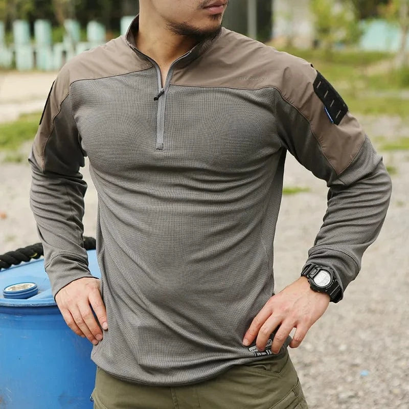 Emersongear Blue Label UMP Frogmen Tactical T-Shirt Sports Long Sleeves Lightweight Quick Dry Running Shirts Outdoor Tshirt