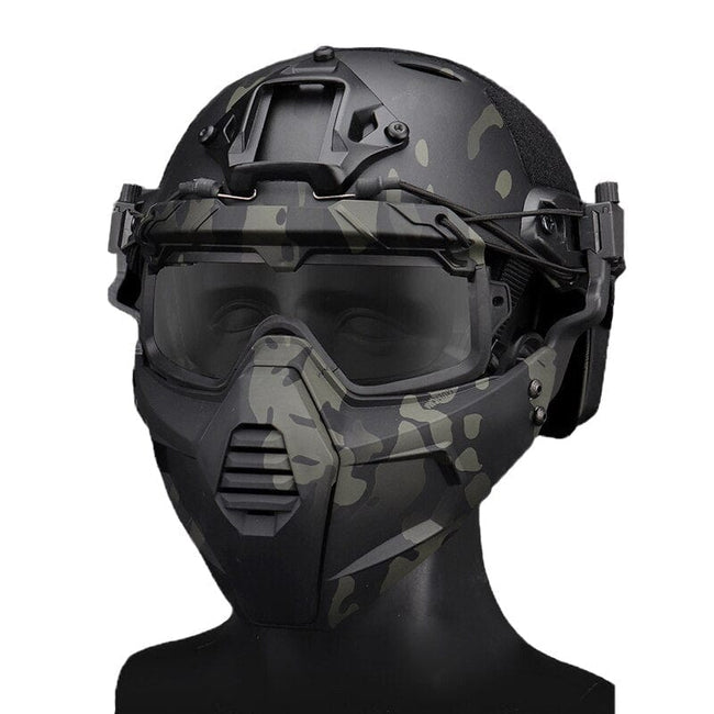 Ensemble casque Fast Recon Mesh + Split masque
