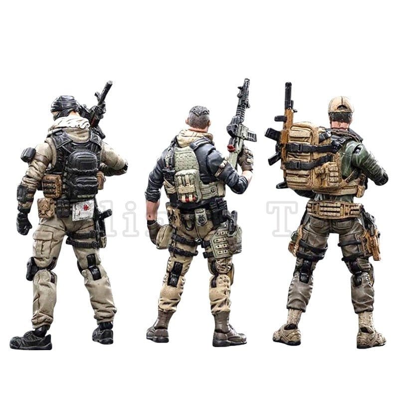 Ensemble figurine soldat Hardcore Freedom 3 pcs