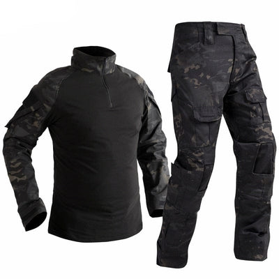 Ensemble Forces Spéciales BDU Multicam noir S