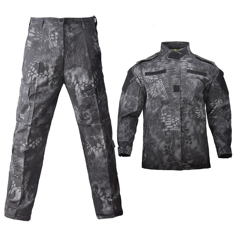 Ensemble forces spéciales TCF python noir