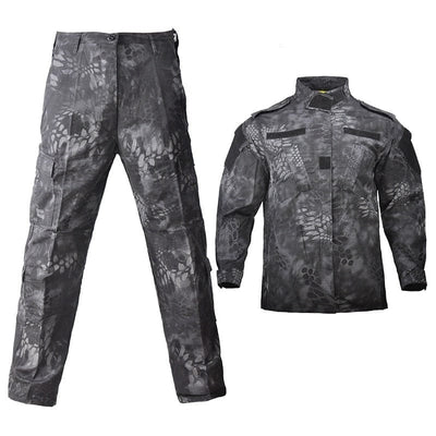 Ensemble forces spéciales TCF python noir