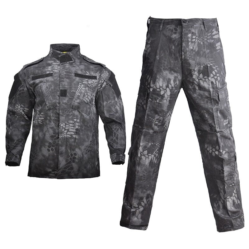 Ensemble forces spéciales TCF python noir XL-(90-100kg)