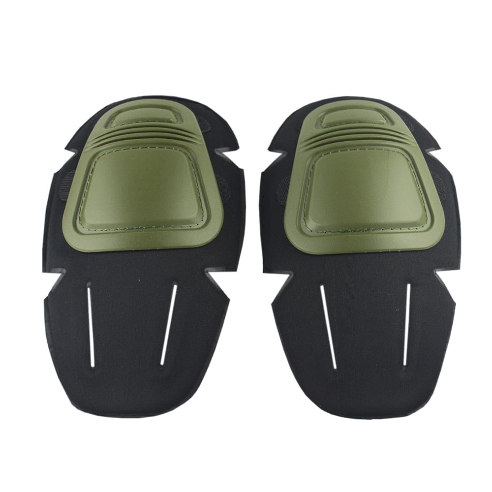 Ensemble protection genouillères/coudières G3 2 genouillères vert armée