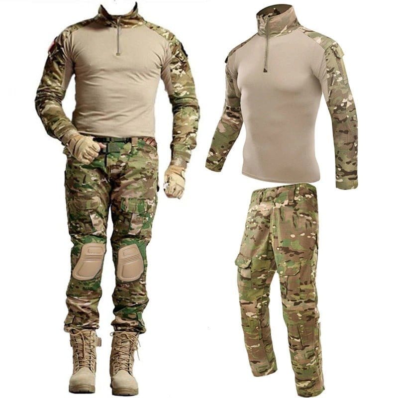 Ensemble uniforme Multicam HWild Tactical 5XL (105-115kg)
