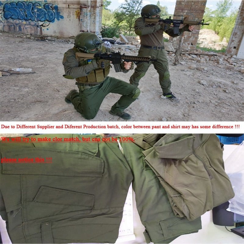 Ensemble uniforme TOS combat