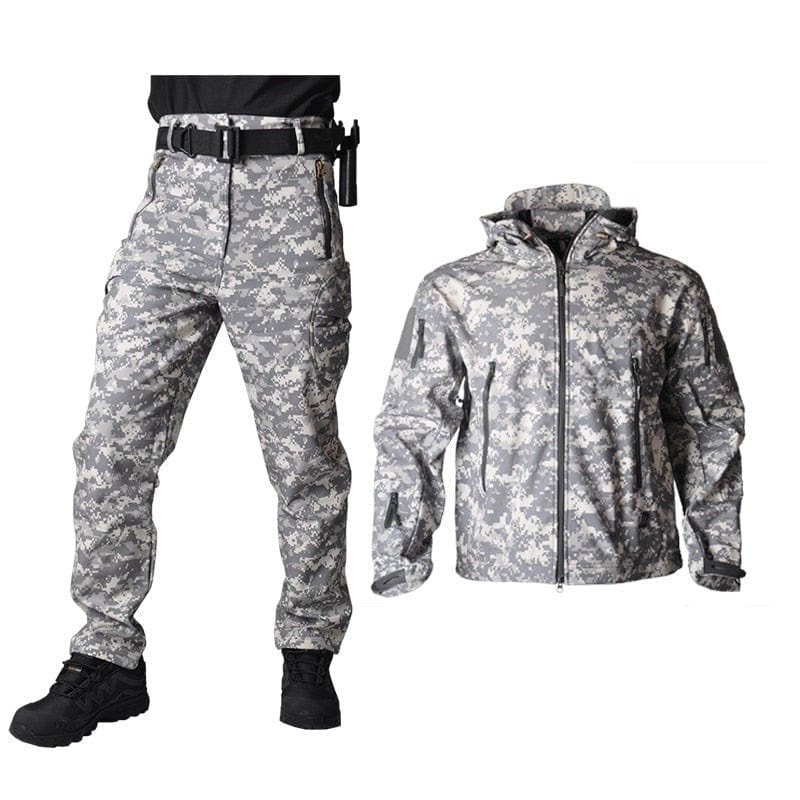 Ensemble veste et pantalon Han Wild Camo ACU / S (50-60kg)