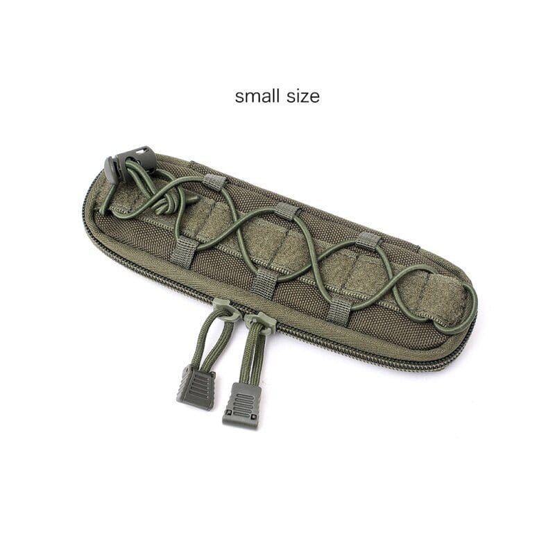 Etui couteau Molle boussole EDC Vert armée - Petit