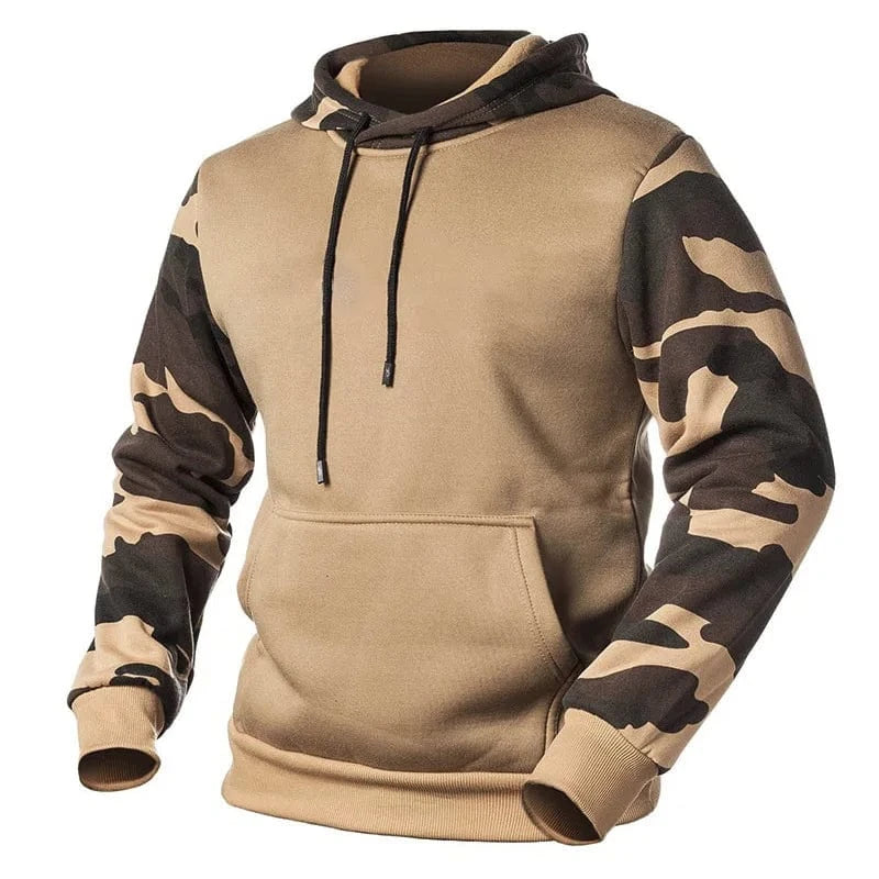Fashion men's Autumn Winter Casual Hoodie Outdoor Camouflage Printed Pullover Hoodie Street Loose Design Harajuku men's Hoodie LMWLSK20241412E / 4XL