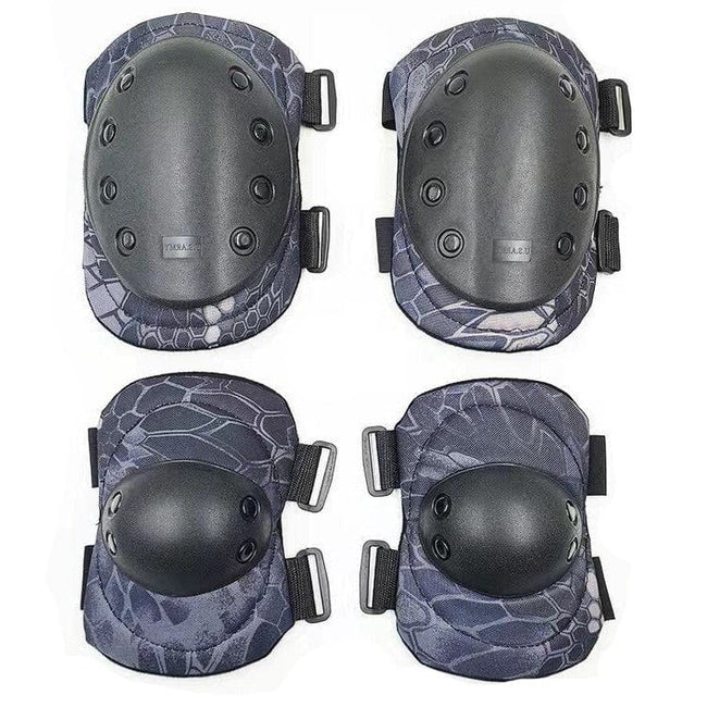 Genouillères et coudières combat S5S Python noir