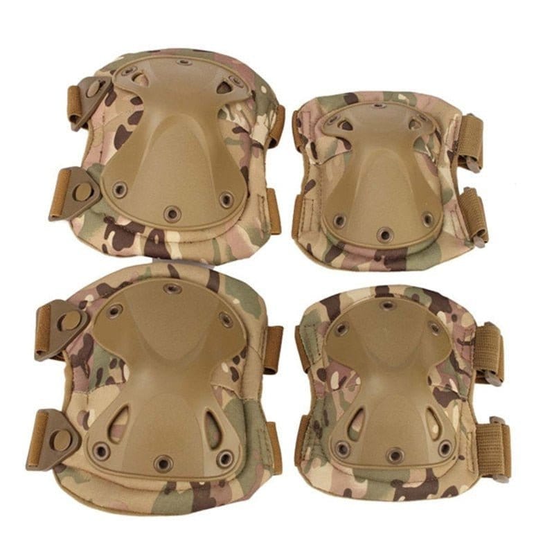 Genouillères et coudières JOS Airsoft Multicam
