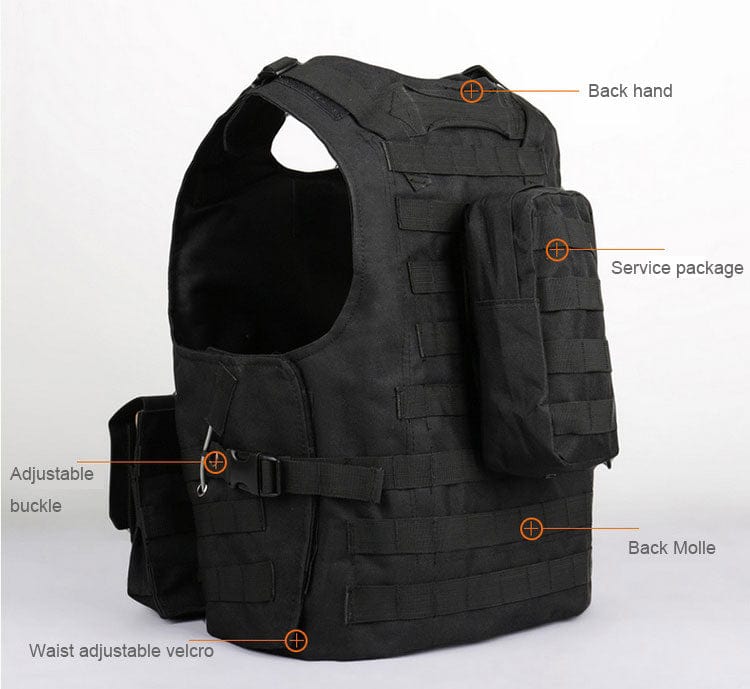 Gilet Assaut Molle JOS Vers1