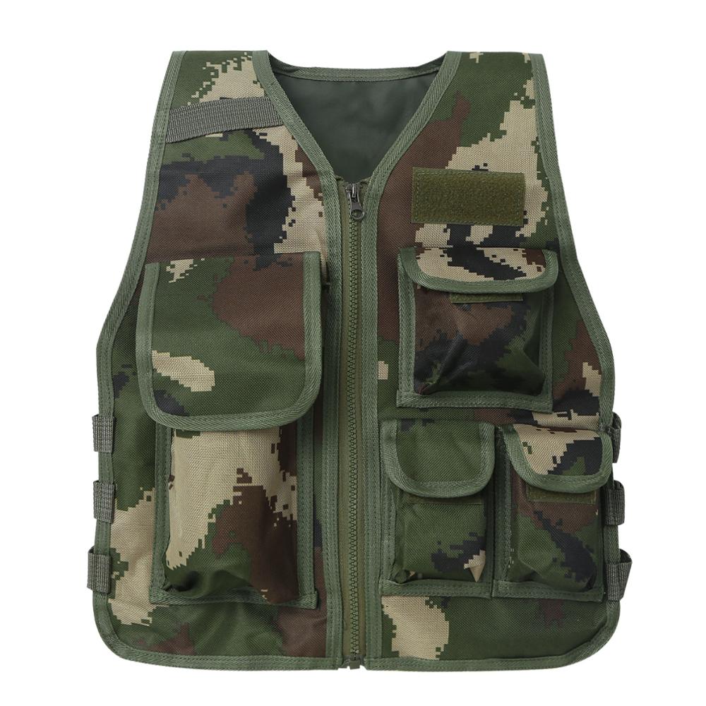 Gilet enfant camouflage militaire FOS Camouflage militaire / S