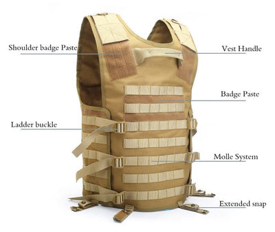 Gilet Molle RH2 système hydratation