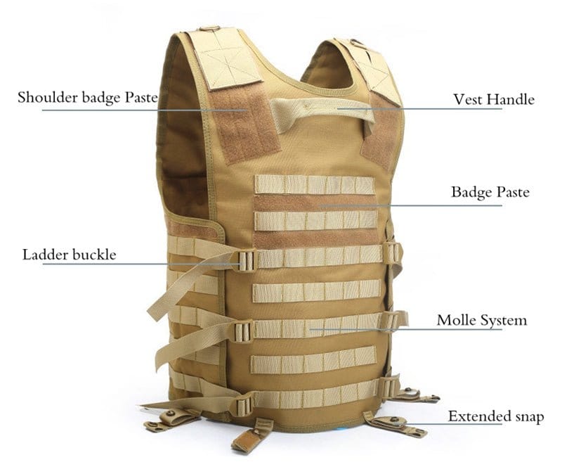 Gilet Molle RH2 système hydratation