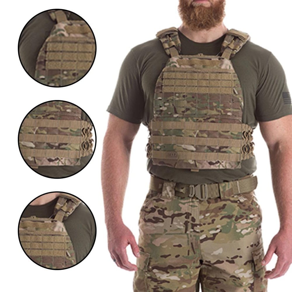 Gilet porte-plaque Assaut IMS 600D