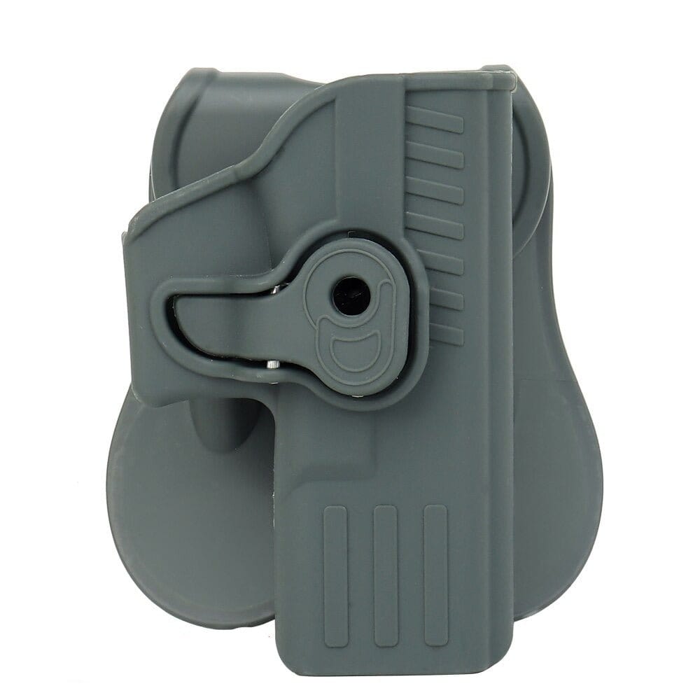 Holster ShadowOps Glock gaucher/droitier CSO Per-Fit Gris (main droite)