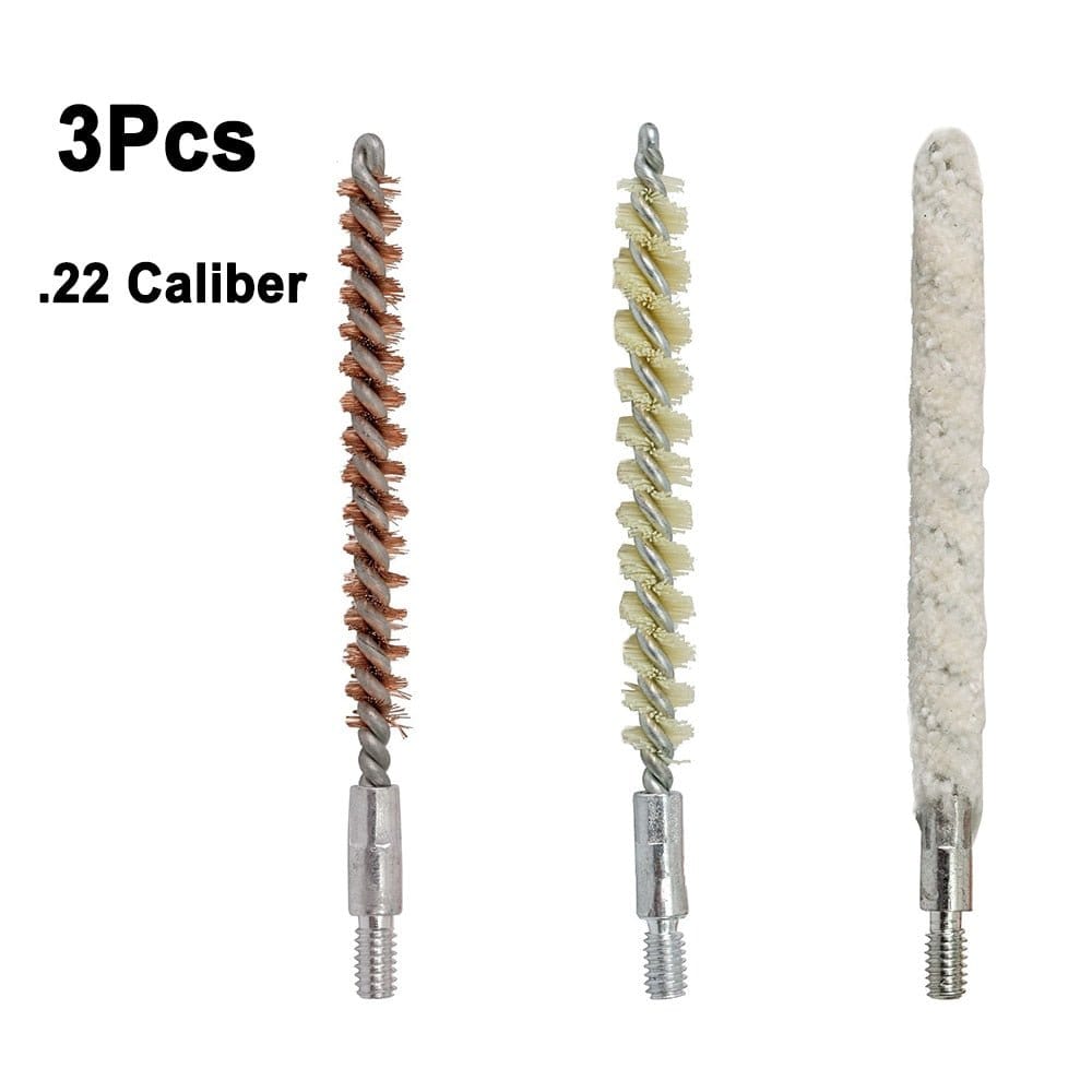 Kit nettoyage pistolet universel 38/.357/9mm 3 pcs .22