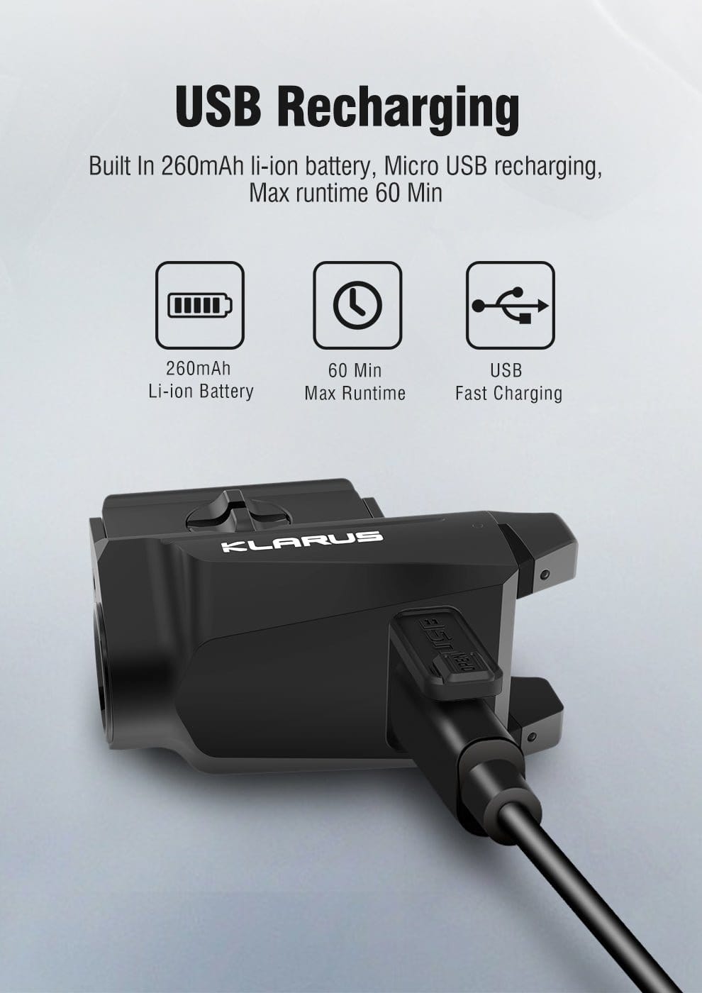 Lampe Klarus GL1 CREE XP-L2 600LM