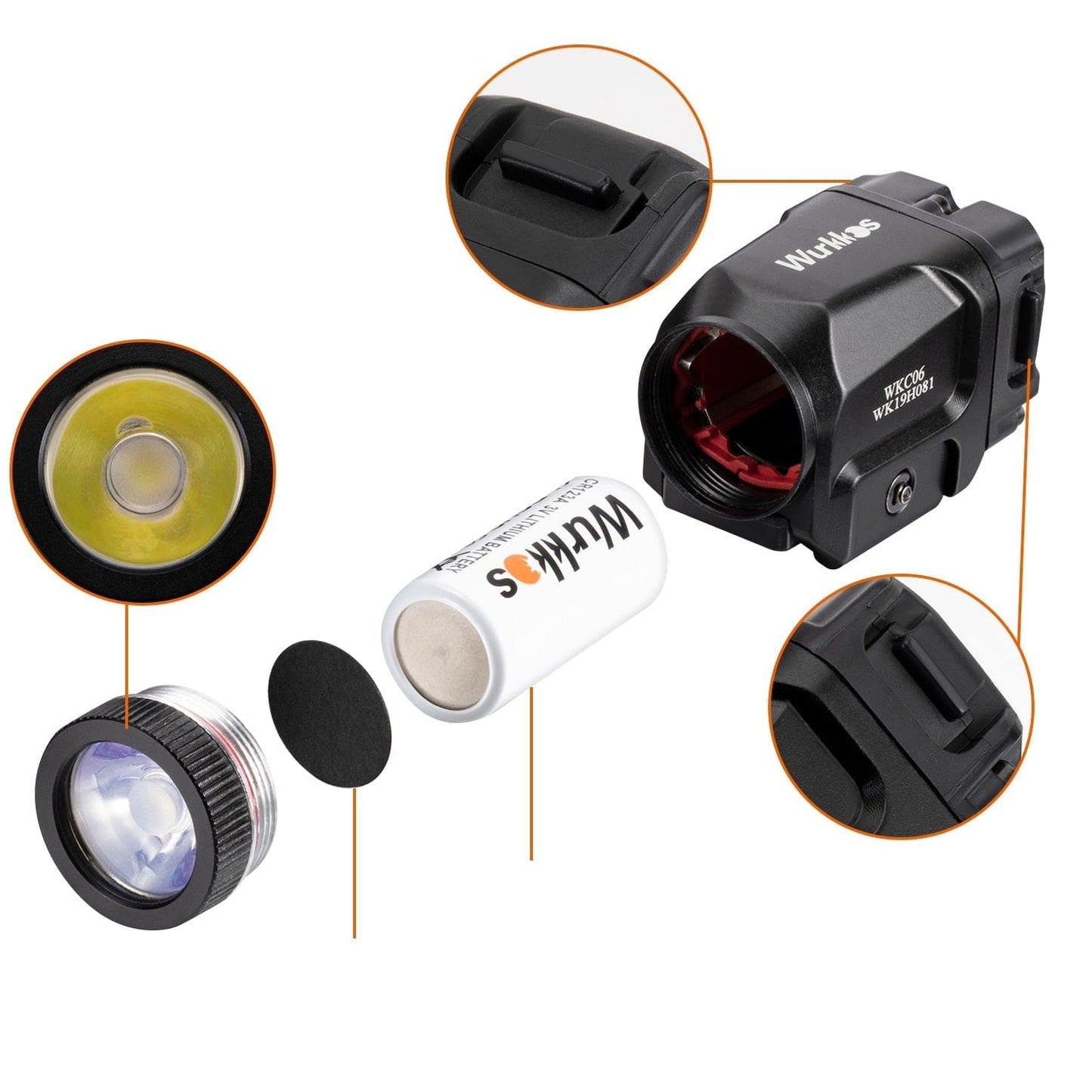 Lampe NovaLight XT WKC06 XPL 500 LM