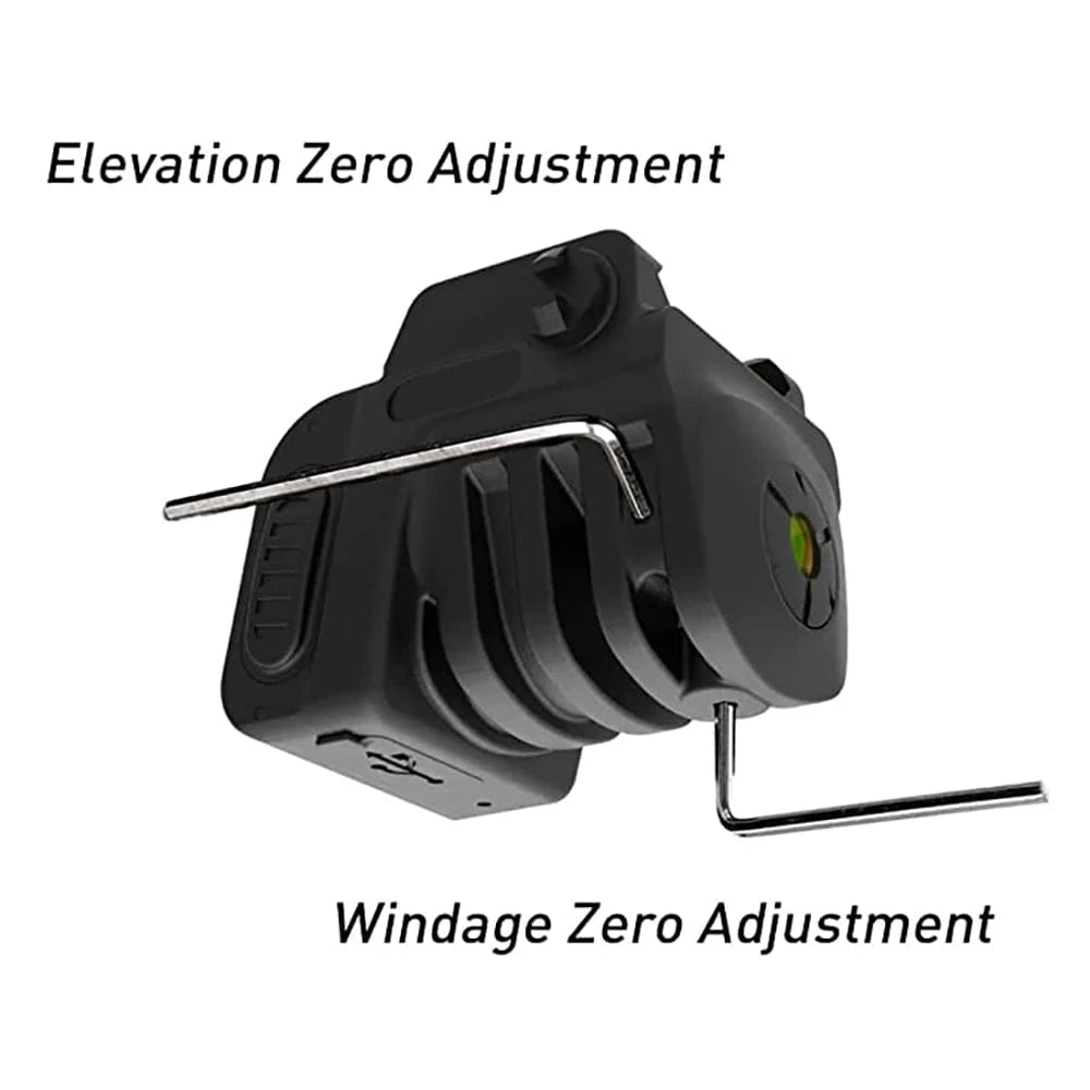 Laserspeed Red/Green Laser Sight Airsoft Gun Lasers Compact Red Laser Beam with Picatinny/Weaver Rail for Pistol Handgun