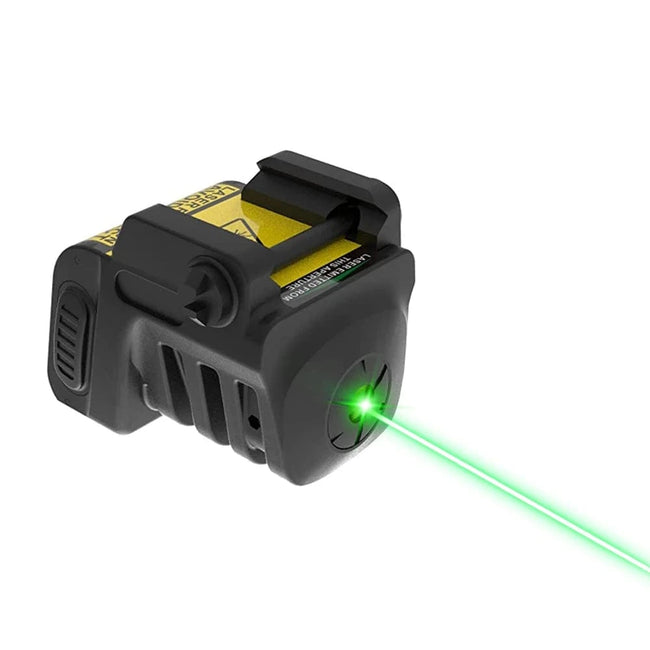 Laserspeed Red/Green Laser Sight Airsoft Gun Lasers Compact Red Laser Beam with Picatinny/Weaver Rail for Pistol Handgun green laser