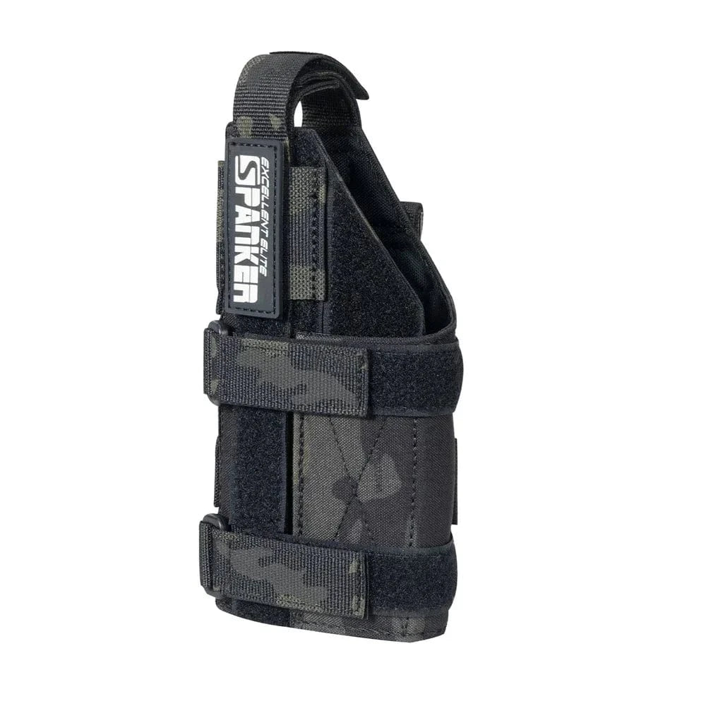 Left Hand Gun Holster Tactical Glock Gun Case Adjustable Pistol Holster for Glock 17 Mag Pouch Hunting Accessories Multicam Black