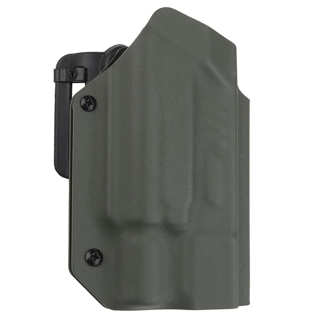 Lightweight Kydex Holster Glock G17 G19 19X 22 23 34 35 45 .40 with X300U-A Flashlight(not included ) Hunting Airsoft Holster