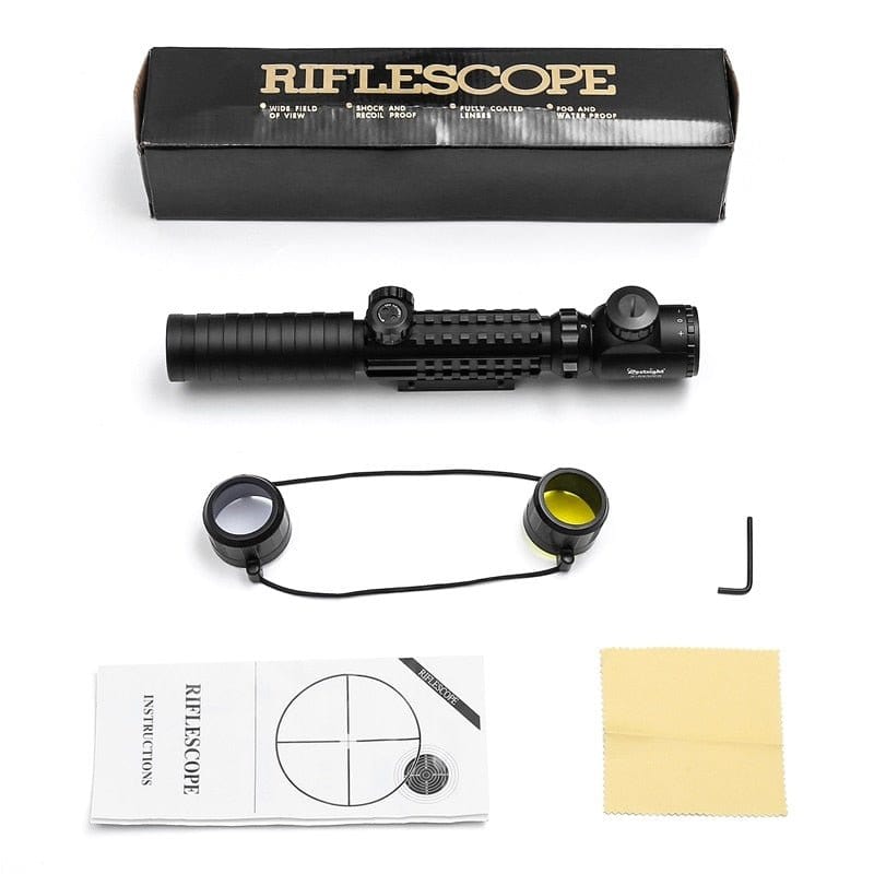 Lunette 3-9x32/3-9x40 point lumineux BST