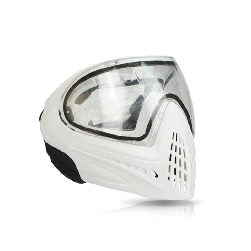 Masque intégral anti-buée F1 FMA Blanc (lunettes transparent)