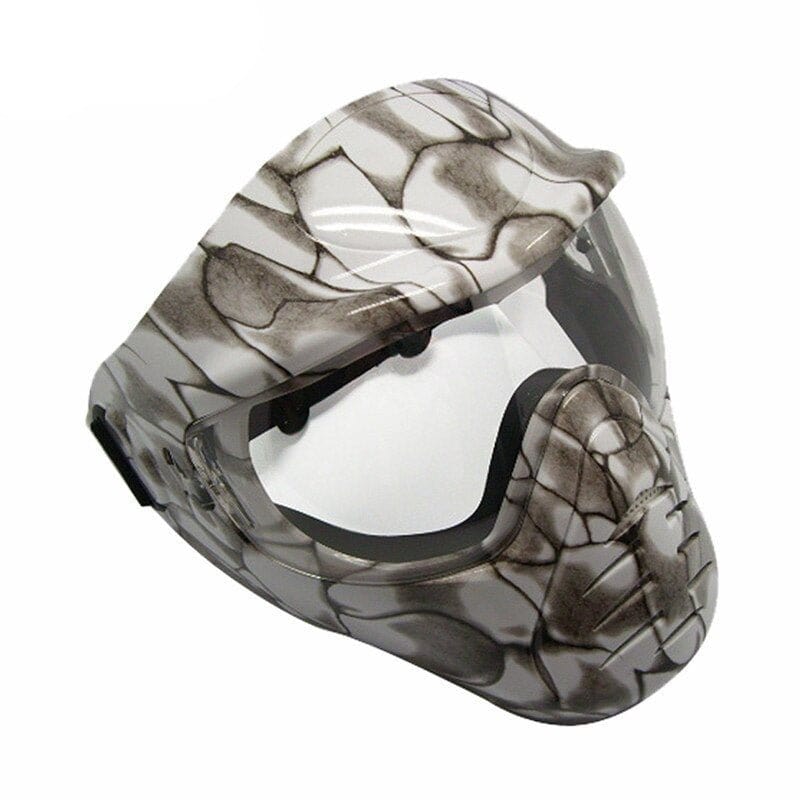 Masque intégral anti-buée SPO Serpent blanc