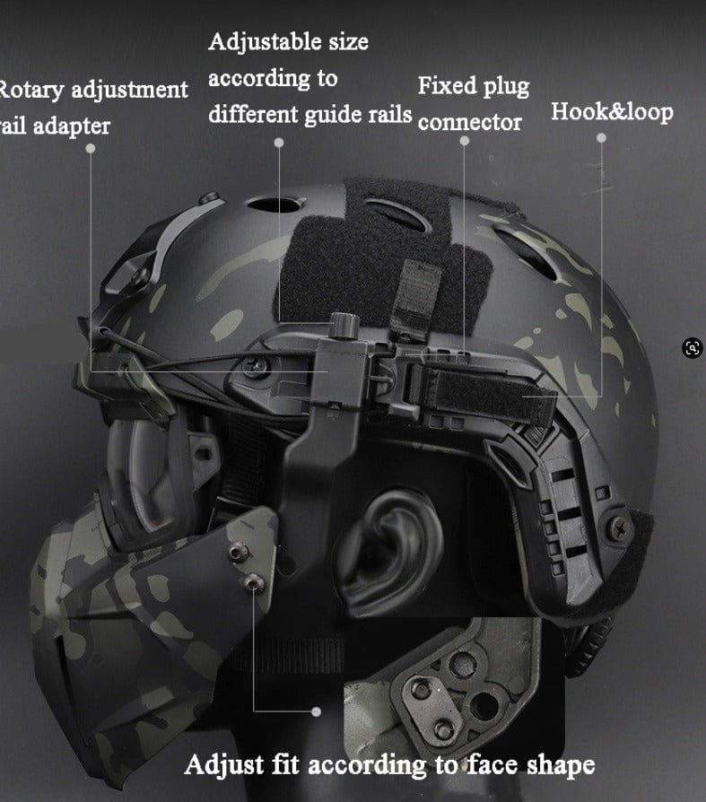 Masque intégral protection lunette OPS
