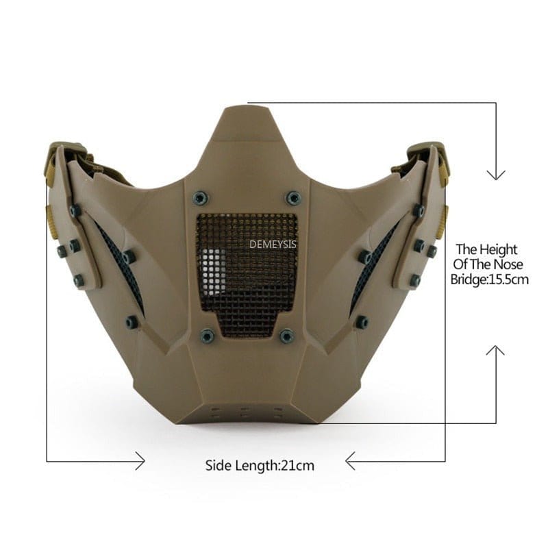 Masque Iron Warrior MA-95 connecteur