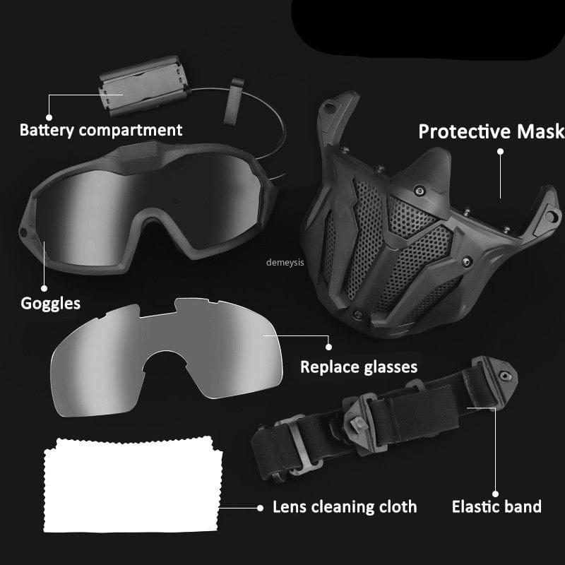 Masque ventilé anti-buée OPS Demeysis